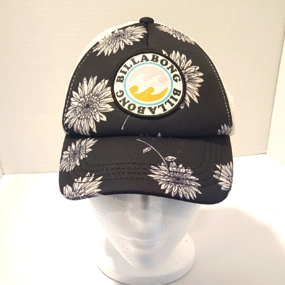 Billabong Black Floral Cap